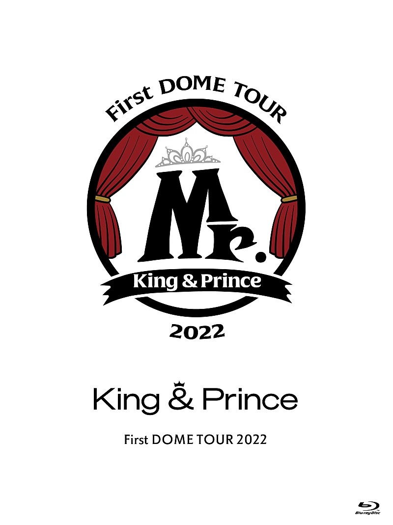 King & Prince「King &amp; Prince、ドーム公演の映像作品がハーフミリオン突破で2023年1月音楽ビデオ・セールス首位【SoundScan Japan調べ】 」1枚目/1