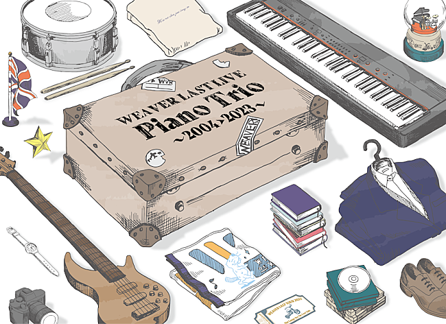 「WEAVER、ラストライブ【Piano Trio 2004→2023】収録のBlu-ray発売決定」1枚目/1