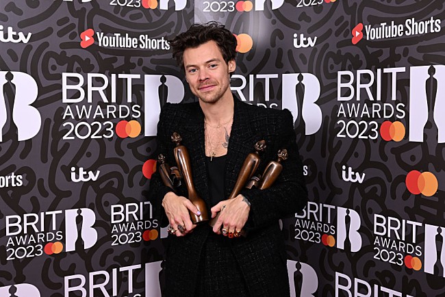 「【ブリット・アワード2023】ハリー・スタイルズが4冠に輝く、ビヨンセ／ウェット・レッグが2部門受賞で続く」1枚目/1