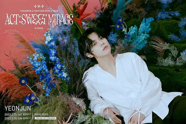 「【TOMORROW X TOGETHER WORLD TOUR ＜ACT : SWEET MIRAGE＞】ソウル公演のソロポスター」7枚目/9