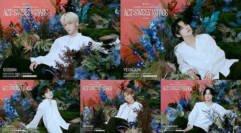 「【TOMORROW X TOGETHER WORLD TOUR ＜ACT : SWEET MIRAGE＞】ソウル公演のソロポスター」4枚目/9