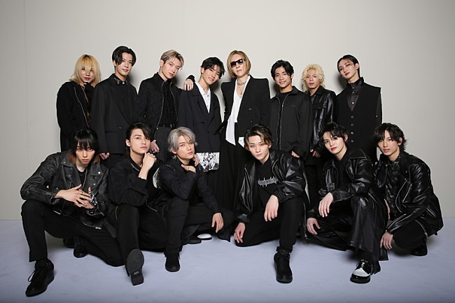「「YOSHIKI SUPERSTAR PROJECT X」グループ名は“XY”、ダンスボーカルグループ＆バンドの13人で活動」1枚目/3