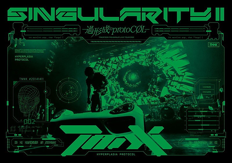 「西川貴教 LIVE Blu-ray＆DVD『TAKANORI NISHIKAWA LIVE TOUR 002 “SINGularity II -過形成のprotoCOL-”』
初回生産限定盤（BD＋2CD＋フォトブック）」2枚目/4