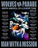 「MAN WITH A MISSION、北米／UK＆ヨーロッパツアー開催決定　約4年ぶりワールドツアー」1枚目/1