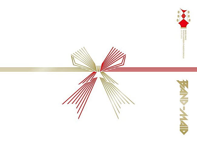 「BAND-MAID、映像作品『BAND-MAID TOKYO GARDEN THEATER OKYUJI』アートワーク＆予約購入特典デザイン公開」1枚目/5