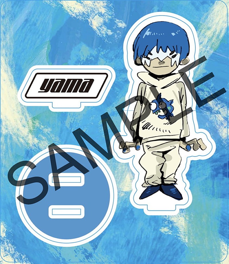 「	yama シングル『slash』完全生産限定盤アクリルスタンド」3枚目/6
