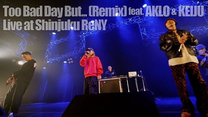 「『Kvi Baba / Too Bad Day But…（Remix） feat. AKLO &amp; KEIJU （Live Video） 』」2枚目/2