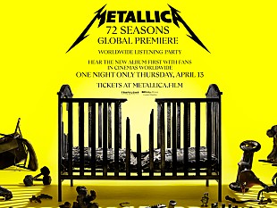 「メタリカ、『72シーズンズ：グローバル・プレミア』の第2弾予告が解禁」