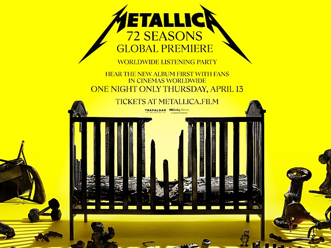 「メタリカ、『72シーズンズ：グローバル・プレミア』の第2弾予告が解禁」1枚目/1