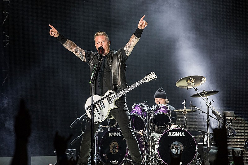 メタリカ、『ジミー・キンメル・ライブ！』で「Holier Than Thou」を披露 