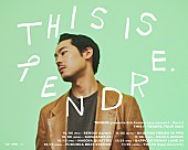「TENDREの活動5周年記念ワンマンツアーが8都市で開催」1枚目/1