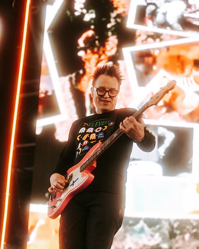 「＜コーチェラ2023現地レポ＞ブリンク182、サプライズ・セットで存在を大いにアピール」1枚目/2