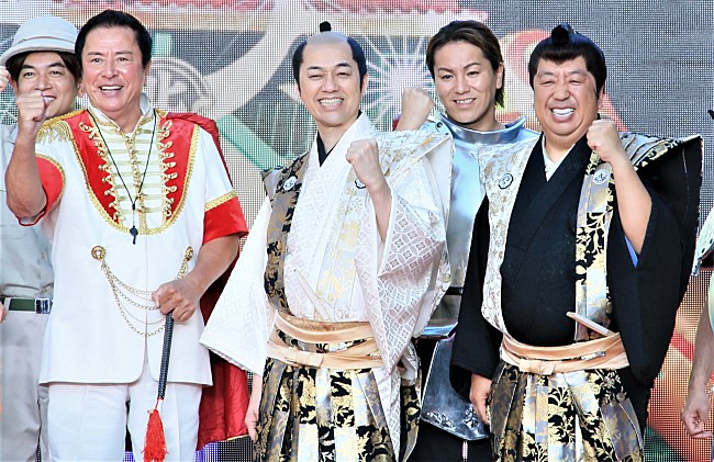 「「風雲！たけし城」34年ぶりの復活に海外メディアも来訪　バナナマン設楽「世界中の人が共通で笑える楽しい番組」」1枚目/1