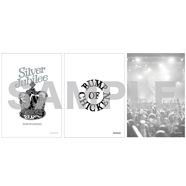 「BUMP OF CHICKEN LIVE Blu-ray『BUMP OF CHICKEN TOUR 2022 Silver Jubilee at Zepp Haneda（TOKYO）』
予約・購入者特典「ビジュアルシート」」4枚目/4