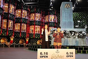 「LiLiCo「主人とここでデ－トしたい！」　ハリポタ体験施設の「魔法省」に感動」