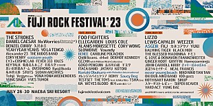 「【FUJI ROCK FESTIVAL '23】第5弾ラインナップ発表、きゃりーぱみゅぱみゅ／Saucy Dog／アウスゲイルら出演決定 」