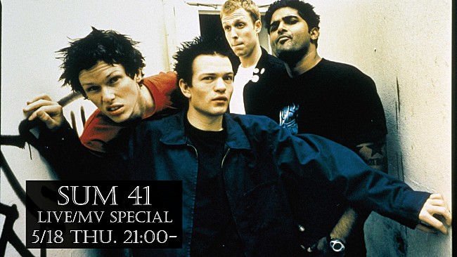 「SUM 41、これまでの軌跡を振り返るLIVE＆MVスペシャル配信決定」1枚目/1