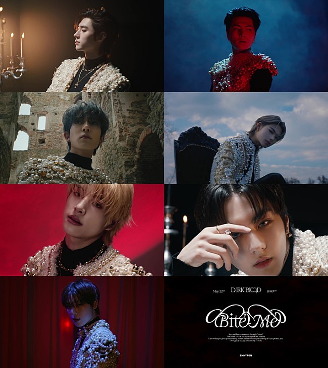 「ENHYPEN、魅惑的な「Bite Me」MVティザーを公開」1枚目/1