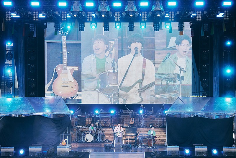 ライブレポート>sumika 雨天決行の横浜スタジアムで刻んだ4人の軌跡