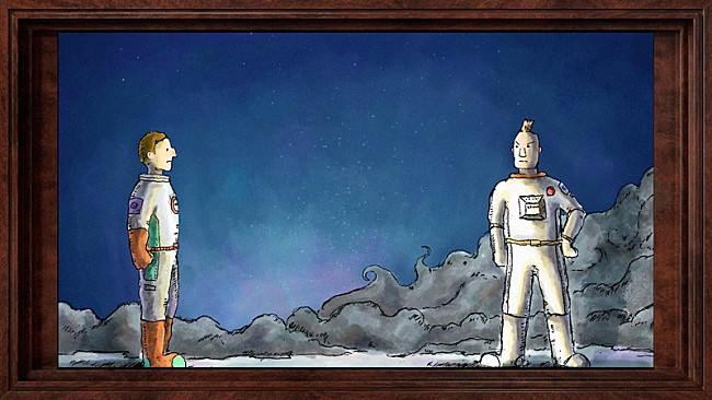 「『優里『アストロノーツ』 紙芝居ミュージックビデオ』」3枚目/5