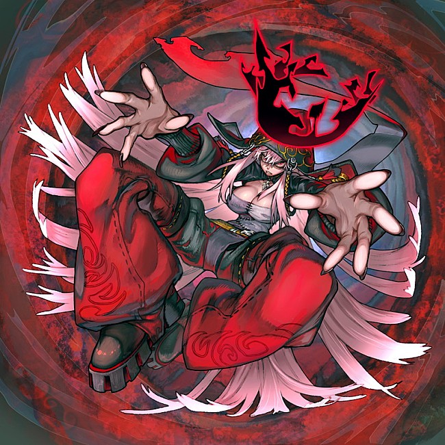 「Mori Calliope、新作EP『JIGOKU 6』8月リリース　アートワークは『ガチアクタ』裏那圭の描き下ろし」1枚目/3