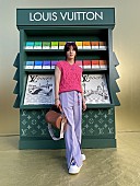 「YUTA（NCT 127）、【ルイ・ヴィトン 2024春夏メンズ・コレクション】出席＆オフショットなど公開」1枚目/1