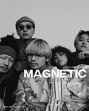 「Kroi、ツアー【Magnetic】東京公演ラスト3曲を生配信決定」