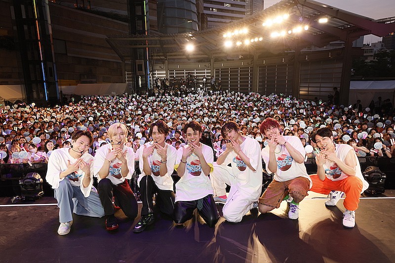 Travis Japanがファン1000人に投げキッス、「Candy Kiss」リリース記念イベントのレポート到着 