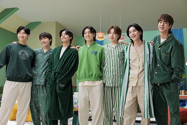 「BTSがパジャマパーティー、ロッテ「キシリトール」新TVCM“3篇同時”オンエア開始へ」1枚目/3