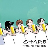 「PHONO TONES、ニューアルバム『SHARE』リリース＆収録曲「GOLD」MV公開」1枚目/3