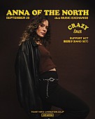 「アナ・オブ・ザ・ノースの来日公演に柴田聡子がバンドセットで出演」1枚目/3