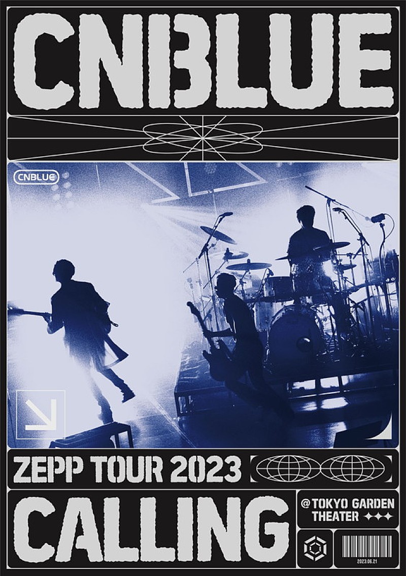 「CNBLUE LIVE DVD『ZEPP TOUR 2023 ～CALLING～＠TOKYO GARDEN THEATER』通常盤」2枚目/4