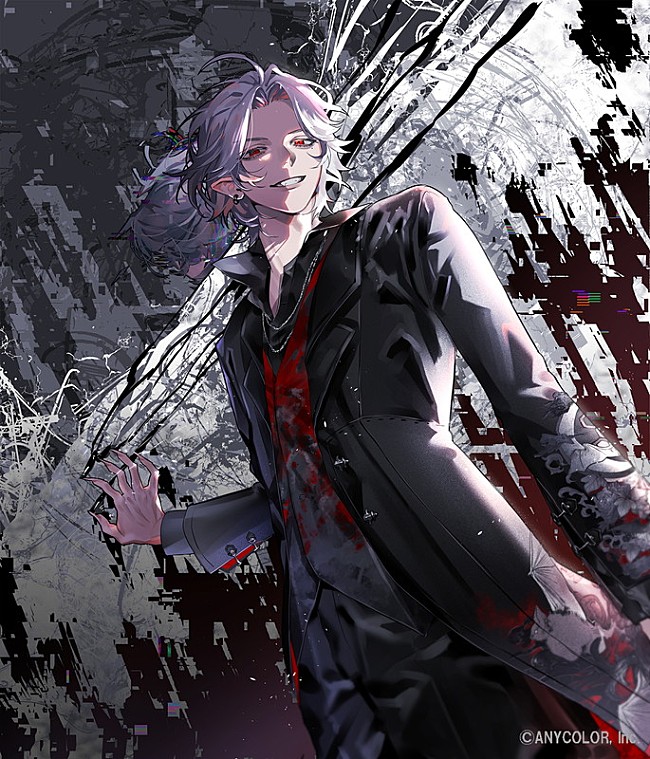 「葛葉、アニメ『グッド・ナイト・ワールド』OPテーマを担当　1stシングル『Black Crack』11月リリース」1枚目/6