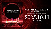 「BABYMETAL、ライブの模様収めた『BABYMETAL BEGINS - THE OTHER ONE -』トレーラーを公開」1枚目/1