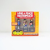「サンボマスター、ニューアルバムは“フィギュアアルバム”も登場する『ラブ＆ピース！マスターピース！』」1枚目/5