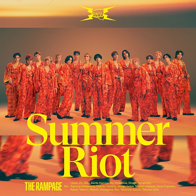 【ビルボード】THE RAMPAGE『Summer Riot ～熱帯夜～／Everest』初週22.9万枚でシングル・セールス首位、自己最高スタート