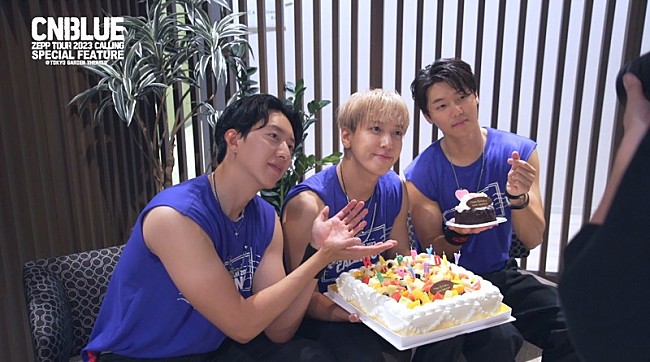 「CNBLUE、東京ガーデンシアター公演のライブメイキングティザー映像を公開」1枚目/1