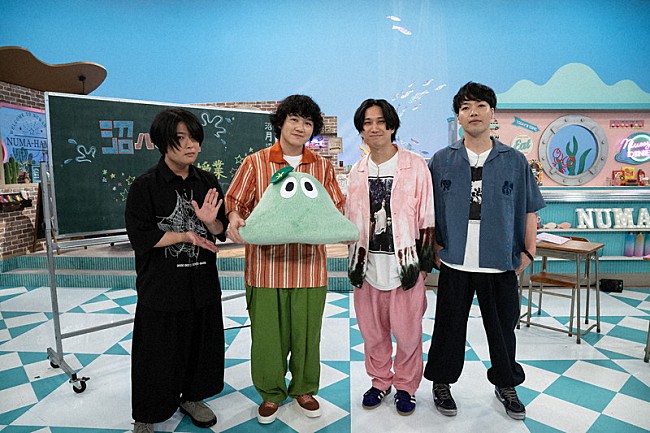 「マカロニえんぴつ、NHK『沼ハマ』で曲作りの裏側解説やスタジオライブ」1枚目/4