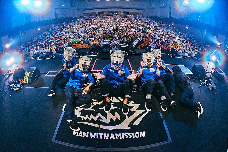 MAN WITH A MISSION、ワールドツアー国内ホール編が終幕　ツアーはアジア編へ