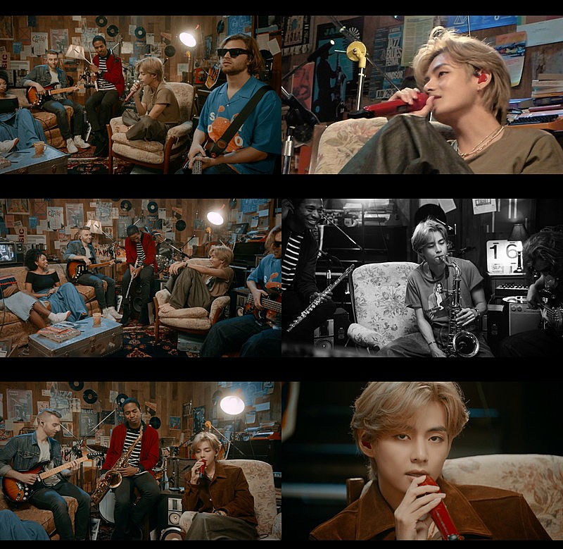 BTSのV、「Slow Dancing」のバンド・セッション＆『Vの20秒ライブin江陵』映像を公開 