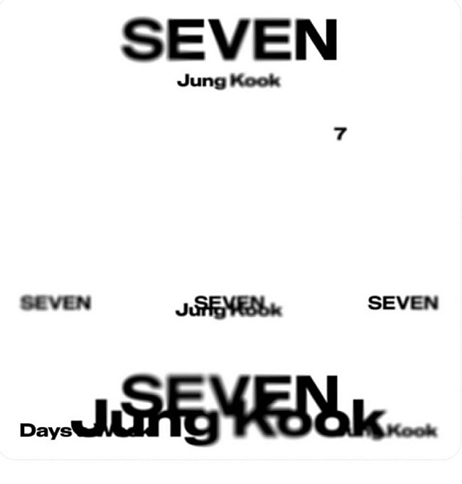 「JUNG KOOK「Seven (feat. Latto)」BTSメンバーソロ初のストリーミング累計1億回再生突破」1枚目/1
