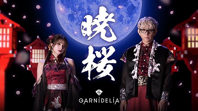 「GARNiDELiA、スマホゲーム『陰陽師』7周年記念ソング「暁桜」MV公開」1枚目/2