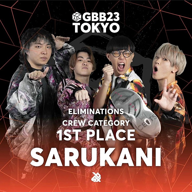 「SARUKANI、世界大会【Grand Beatbox Battle 2023】決勝進出　最終対決はABEMAで生放送」1枚目/1