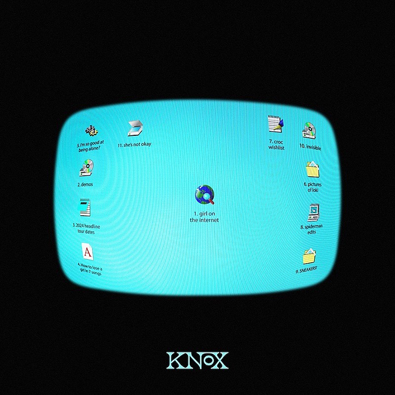 「ノックス、"ネット上の女の子 "に捧ぐ新曲「ガール・オン・ジ・インターネット」リリース」1枚目/2