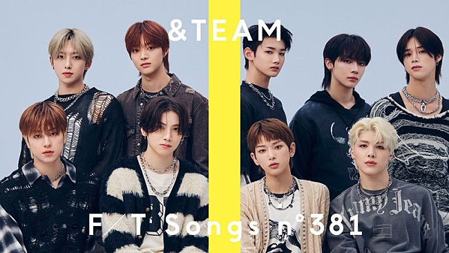 「&amp;TEAM、バンドアレンジで「Under the skin」披露 ＜THE FIRST TAKE＞」1枚目/2