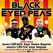 「ブラック・アイド・ピーズ、大阪＆名古屋で単独公演決定」1枚目/1