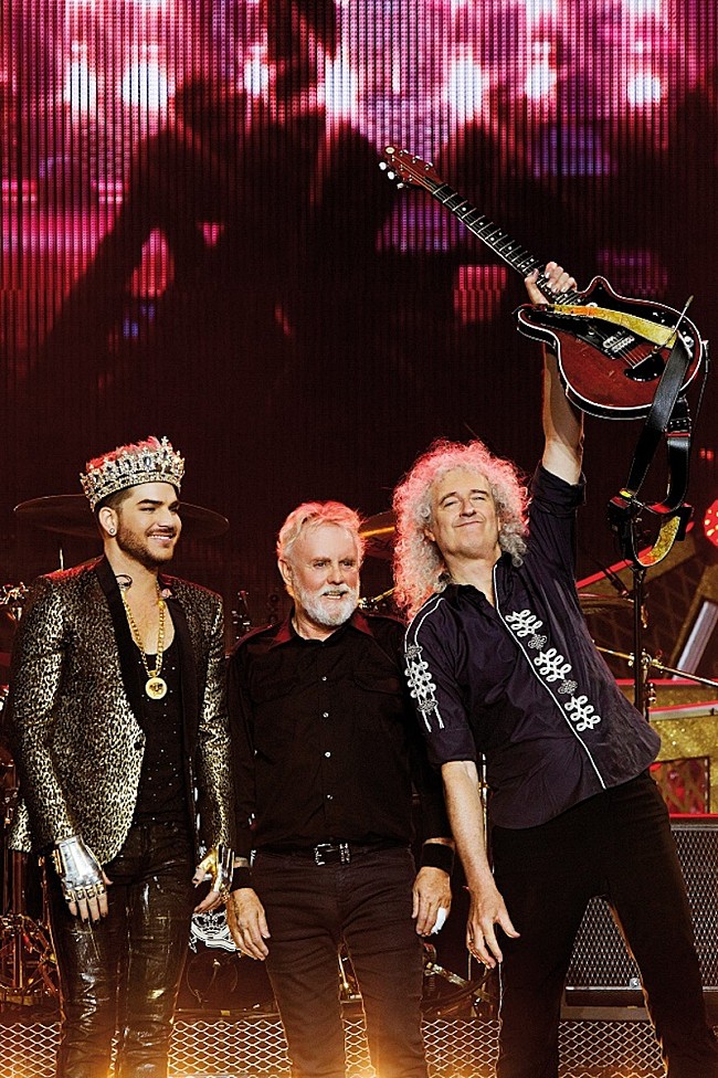 「クイーン＋アダム・ランバート、『第74回NHK紅白歌合戦』に特別企画で出場決定」1枚目/1