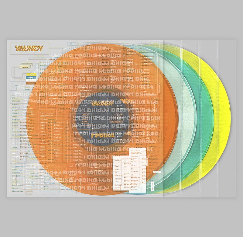Vaundy、レコード＆カセットでアルバム『replica』リリース