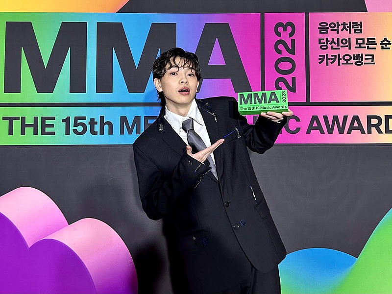 imase、韓国最大級のK-POPアワード【MMA】で「J-POP Favorite Artist」受賞