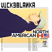 「ビッケブランカ、初の北米単独ツアー【Vicke Blanka North American Tour 2024】開催決定」1枚目/2